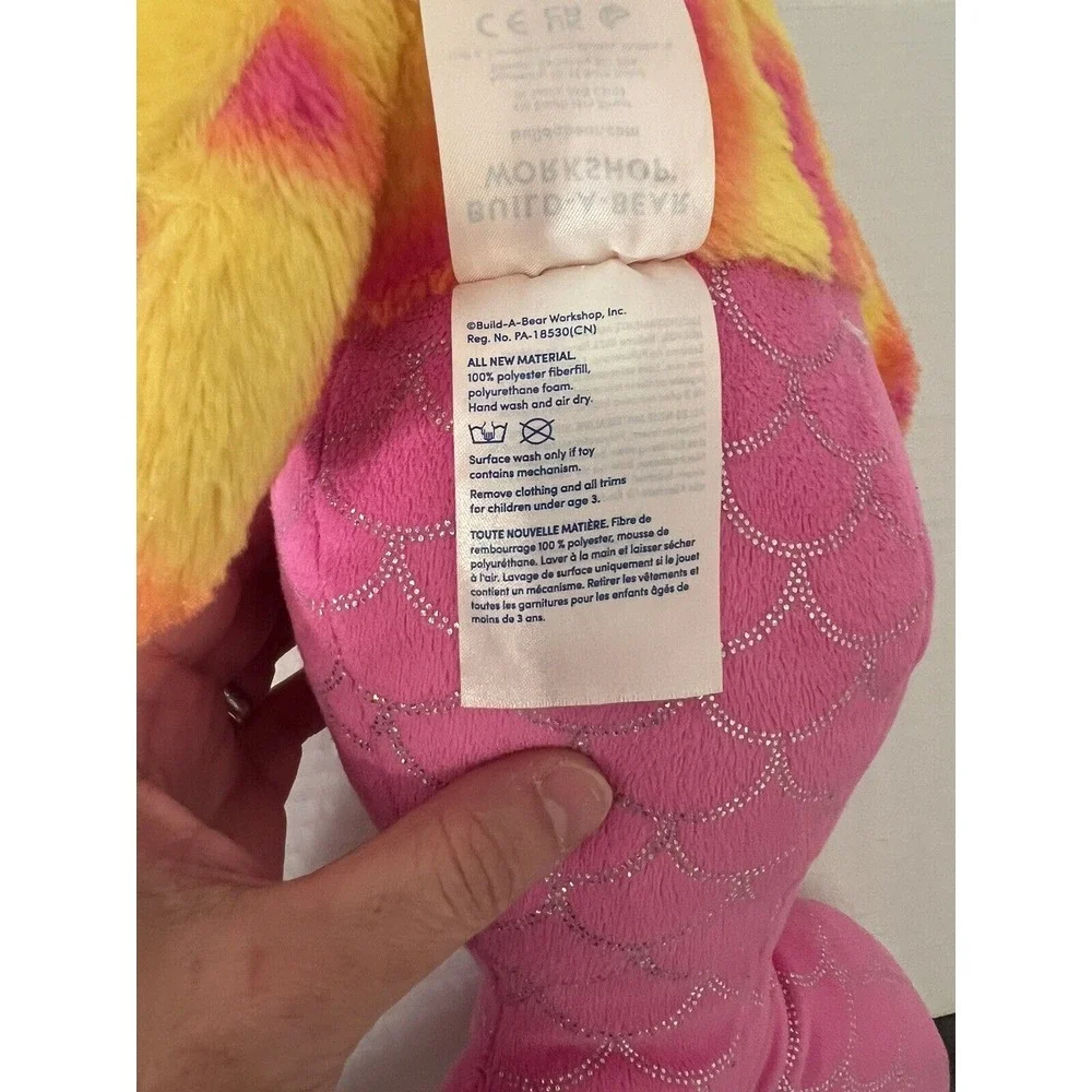 Build A Bear Mer-Cat Mermaid Plush 17